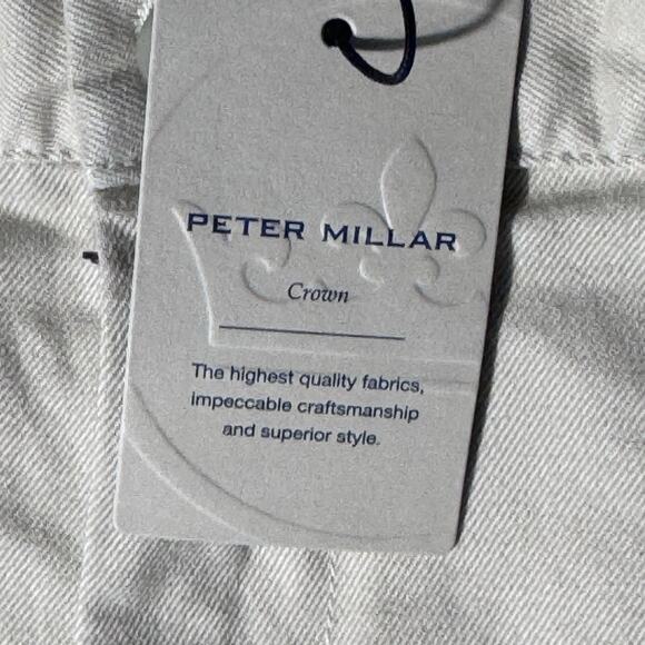 New Peter Millar Crown Men's Pilot Twill Flat Front Trouser 40 $175 - Picture 3 of 7